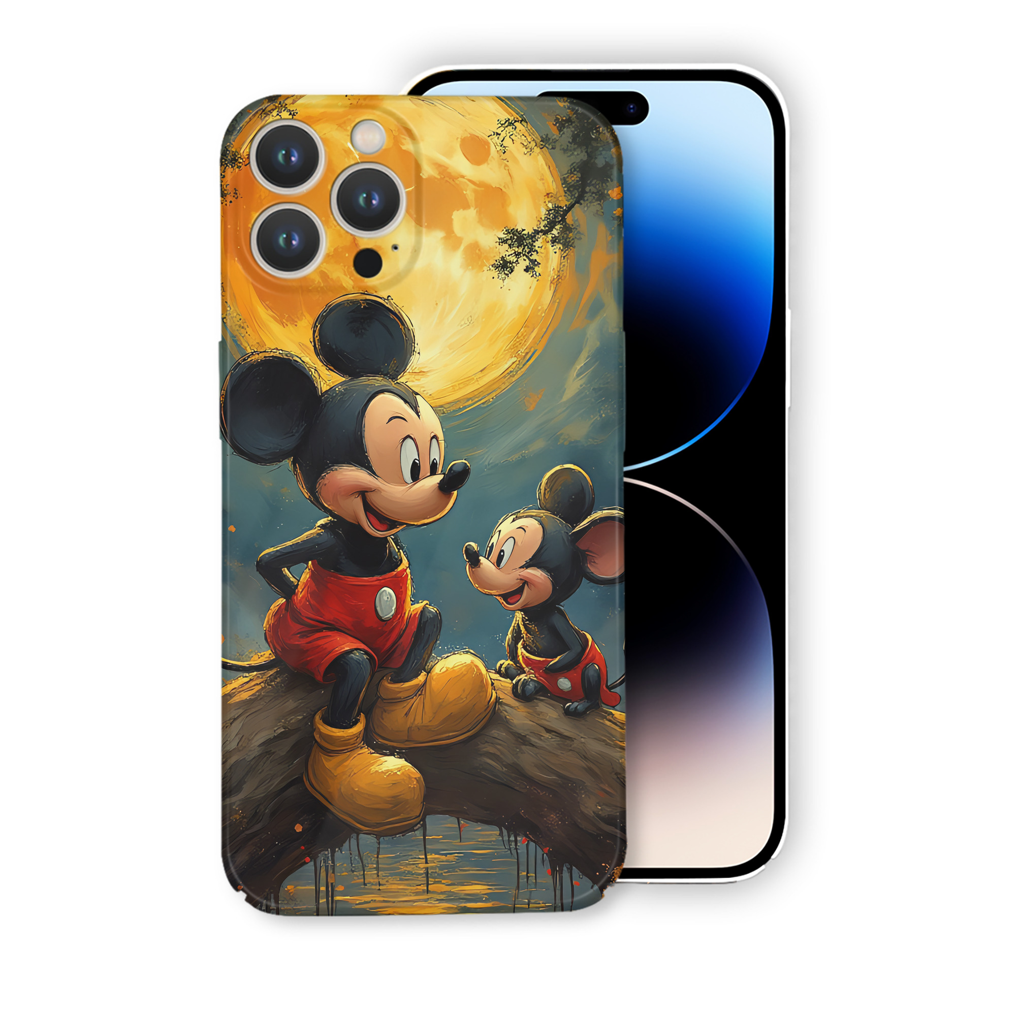 （画像用） ミッキーマウス Mickey Mouse 【iPhone 14シリーズ対応】ハードケース
